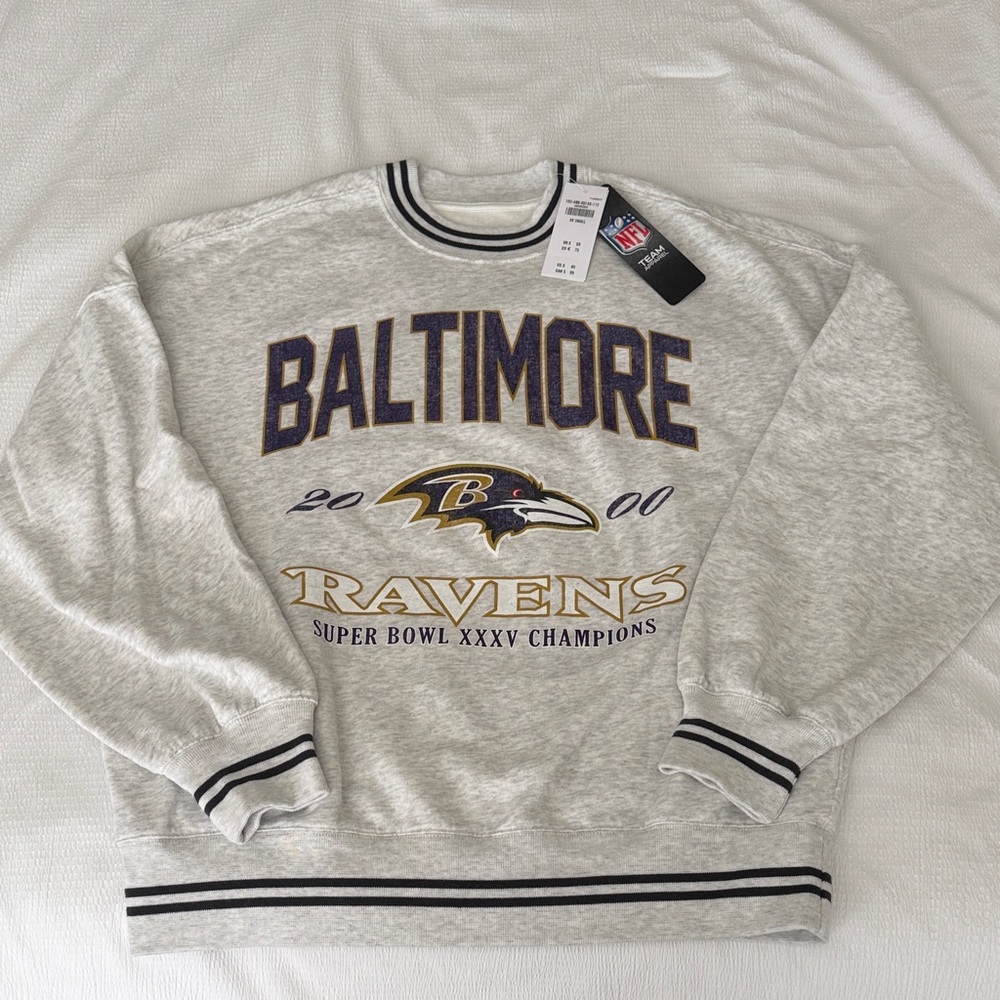 Oversized Baltimore Ravens Sweater Abercrombie